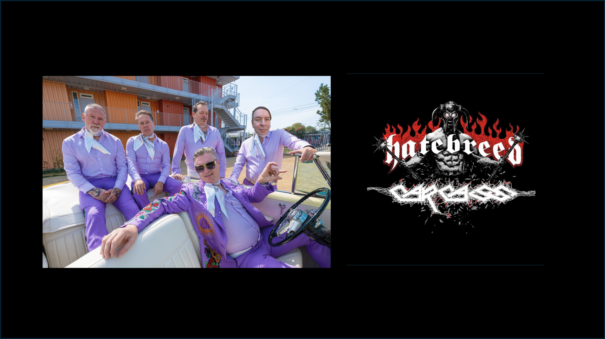 Ticketverlosung: Me First And The Gimme Gimmes & Hatebreed & Carcass