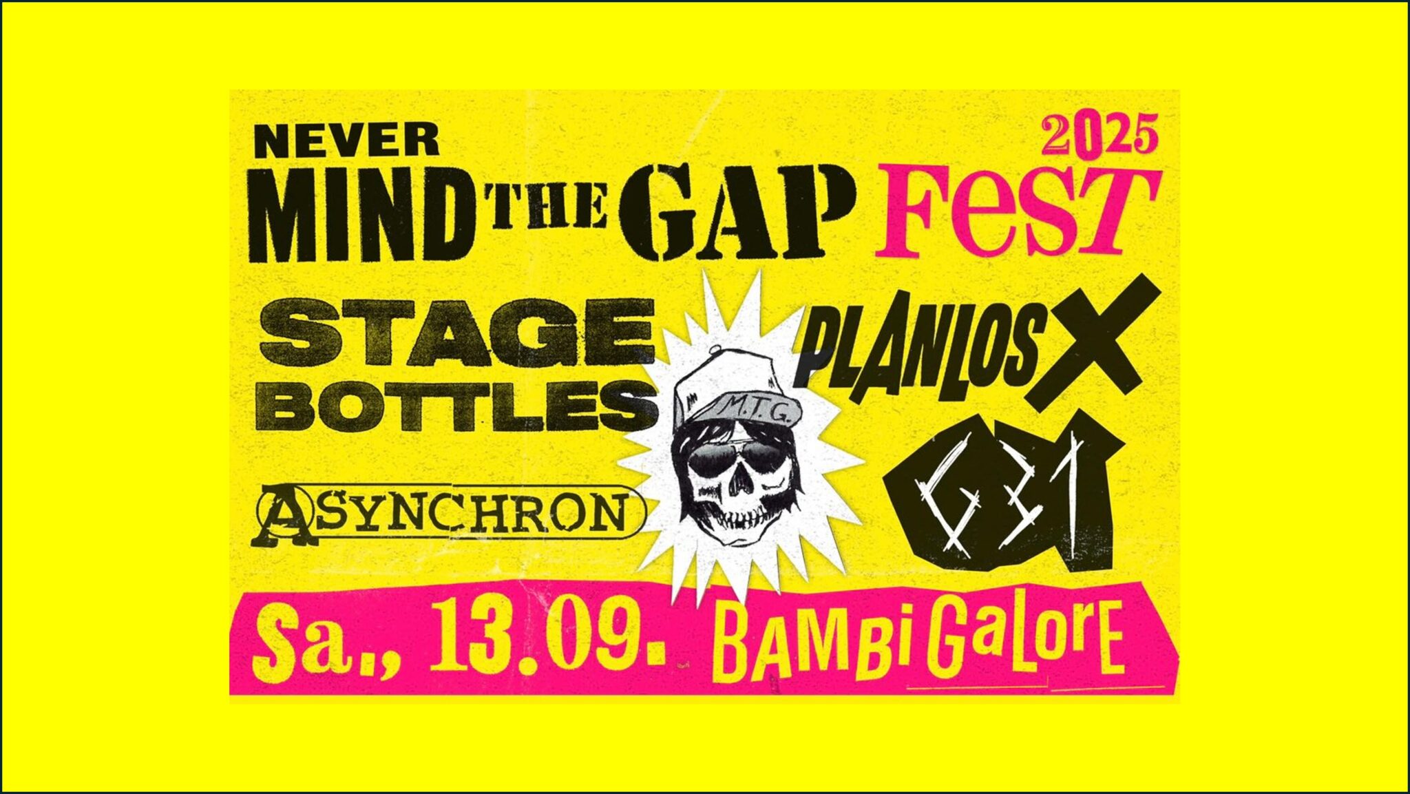 2×3 Fragen: Mind The Gap Fest